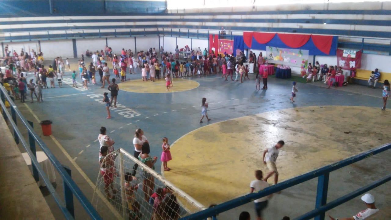 Camacã: Dia das Crianças  foi festejado com muita diversão  pelos PFSs Luiz Pereira de Castro I e Manoel Rodrigues 

